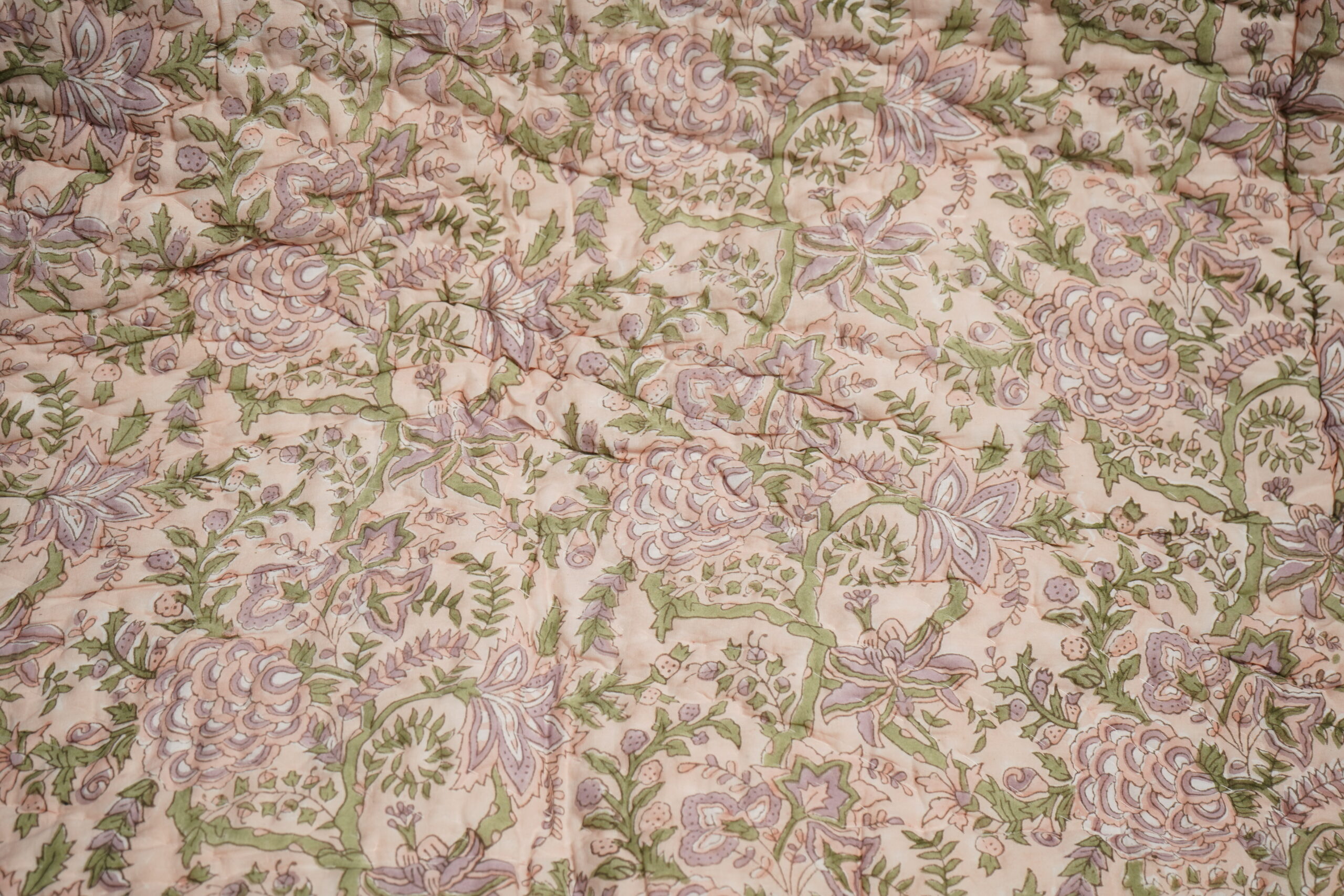 ORGANIC MULMUL HANDBLOCK COTTON QUILT - Image 3