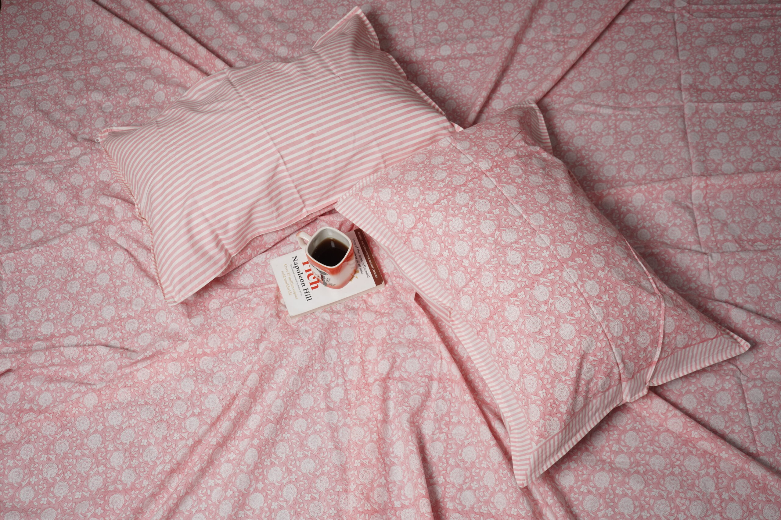 FLORAL PERCALE COTTON BEDSHEET